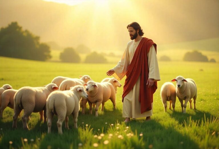 Jesus, the Good Shepherd: How He Guides, Protects, and Cares for His Sheep